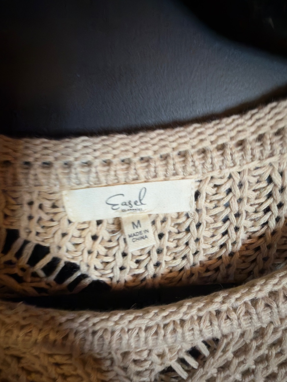 Easel Open-Knit Women’s Sweater - Picture 3 of 5